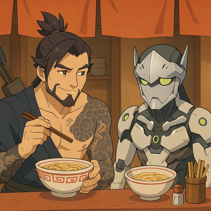 Hanzo Grumpy Hanzo's Insidious Plan by The-Great-Twixie on DeviantArt