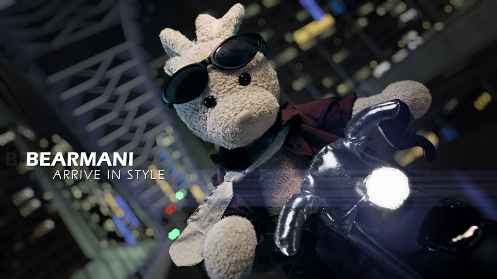 Bearmani Tie ad