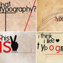 typography series