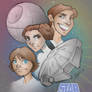 Star Wars sketch poster