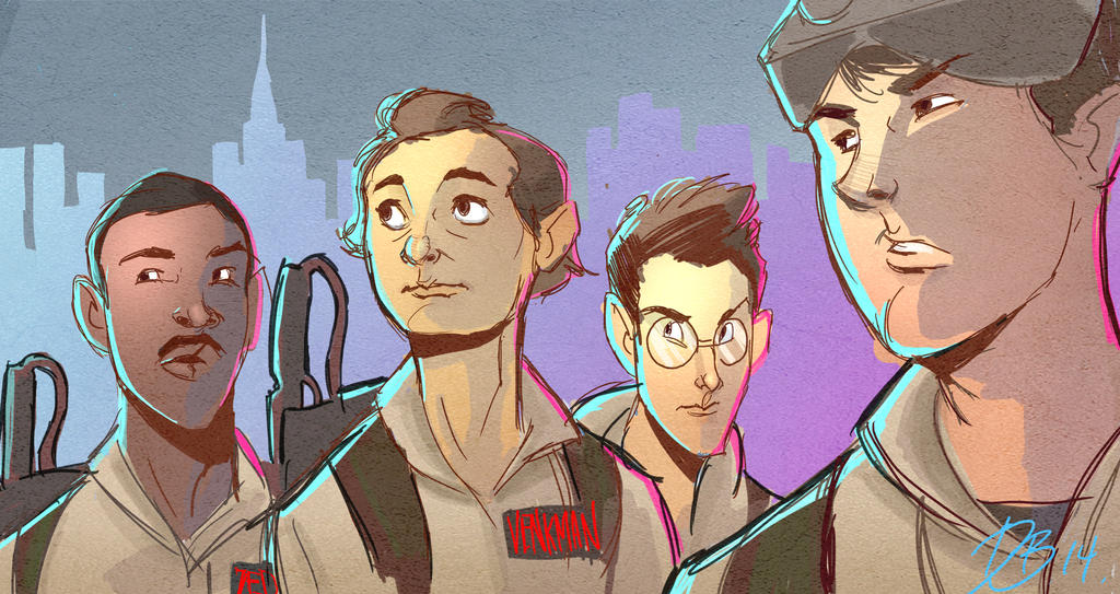 Ghostbusters Sketch