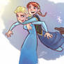 Anna and Elsa - YOU'RE BACK!