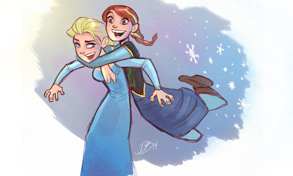 Anna and Elsa - YOU'RE BACK!