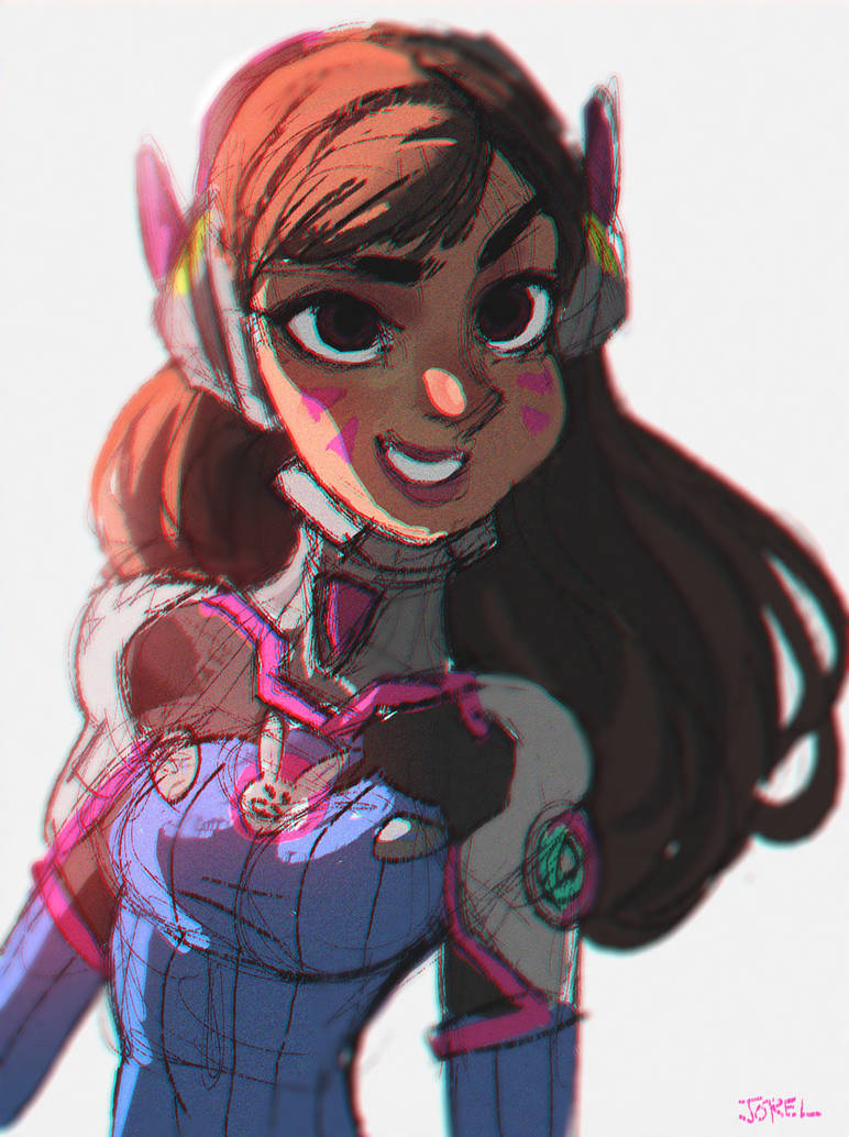 D.Va Overwatch by DaveJorel on DeviantArt