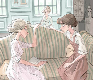 Jane and Elizabeth Bennet.