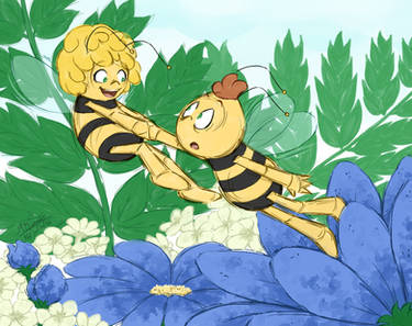 ''Maya n Willy re goin to fly'' - Maya the Bee