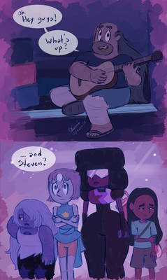 When he finds out - Steven Universe