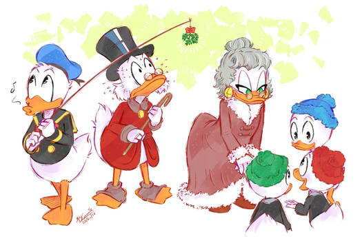 KISS THE GUUURL - Uncle Scrooge comics
