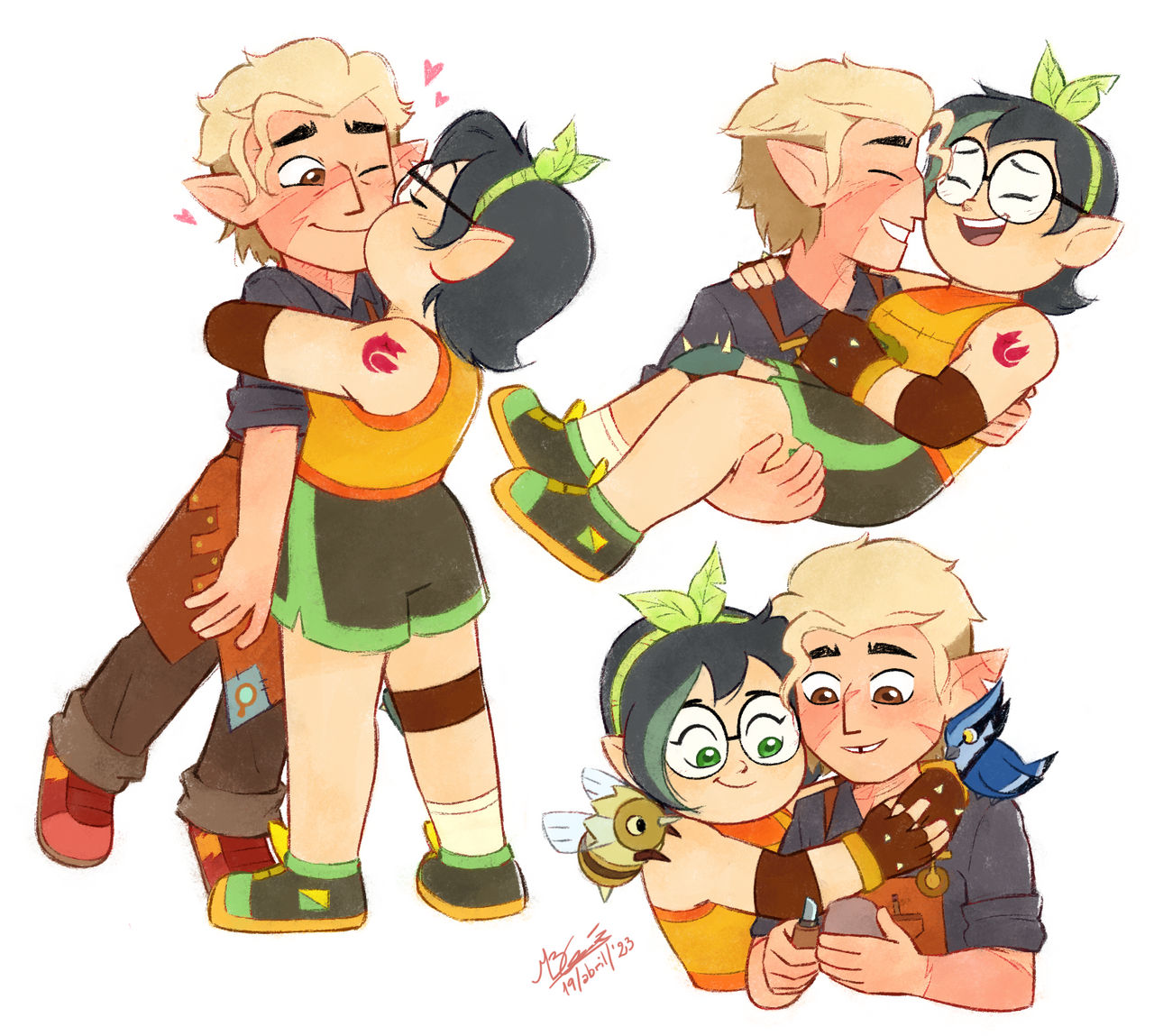 Time skip Huntlow - The Owl House by Koizumi-Marichan on DeviantArt