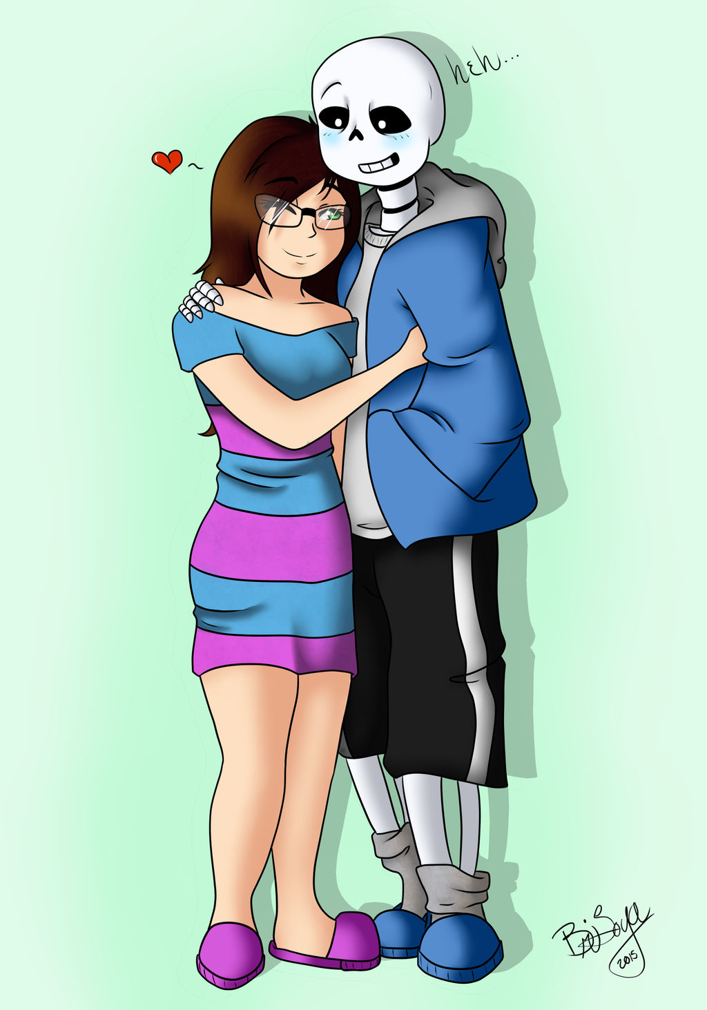 Self Insert Frisk x Sans