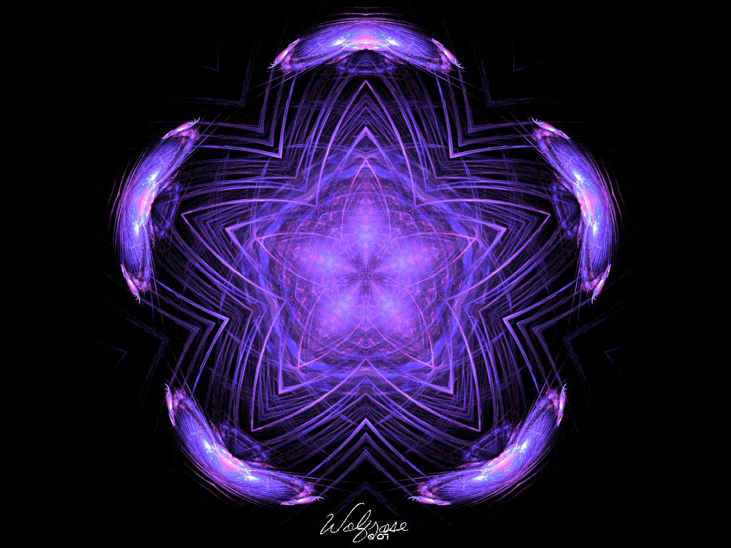 Purple Pentacle