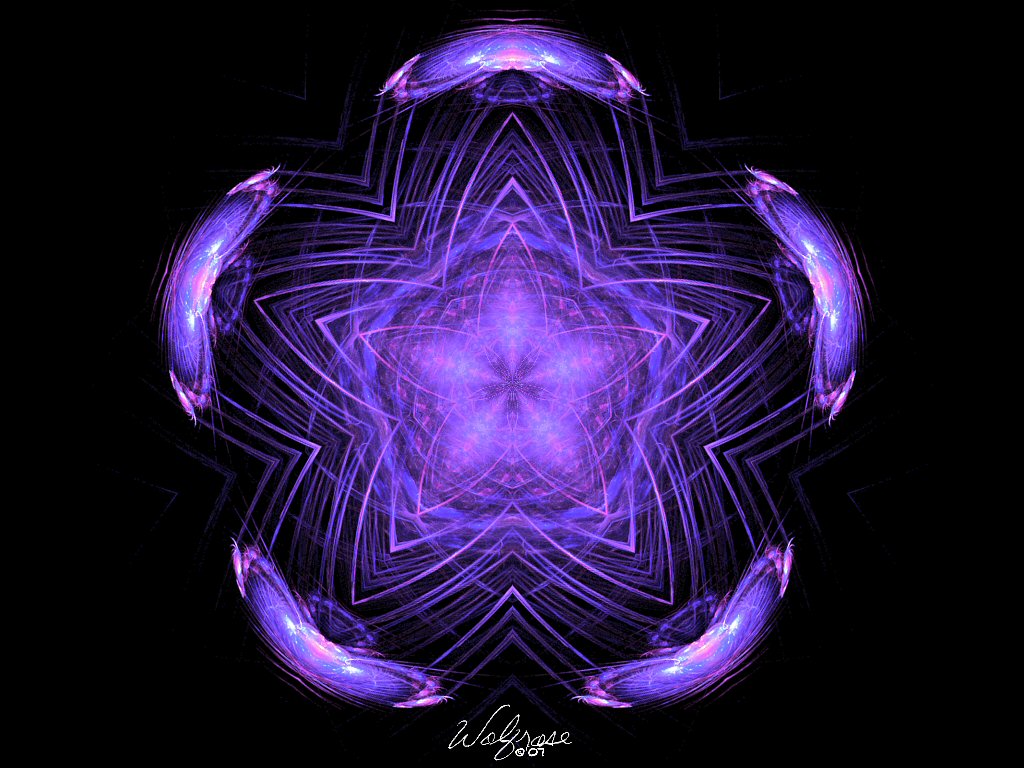 Purple Pentacle