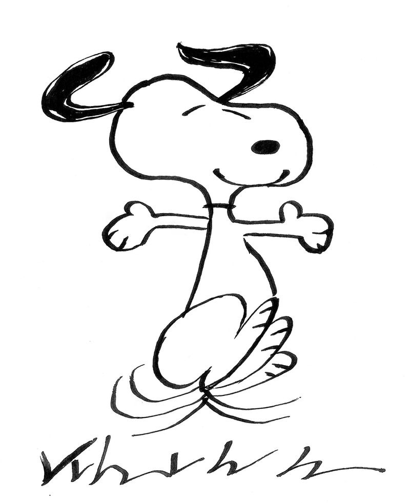 Dancing Snoopy by feureau on DeviantArt