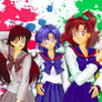 Four Sailor Senshi