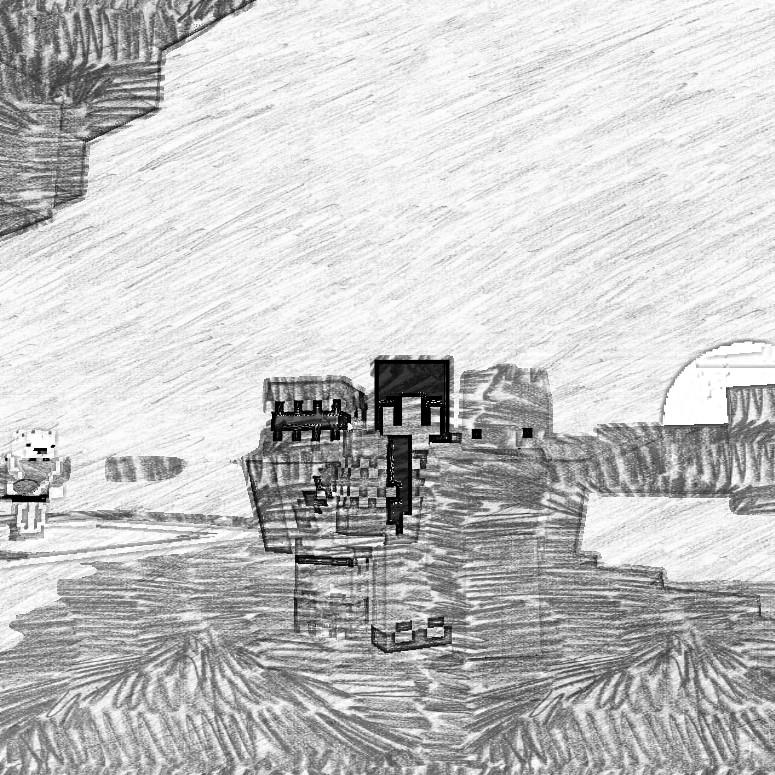 Minecraft Sketch by FreezerBunny on DeviantArt