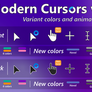 Modern Cursors v2 Plus - Light and Dark