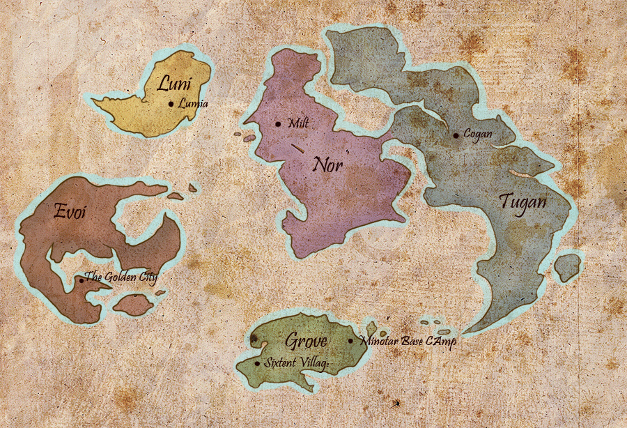 Map of the Isles by alycat91588 on DeviantArt