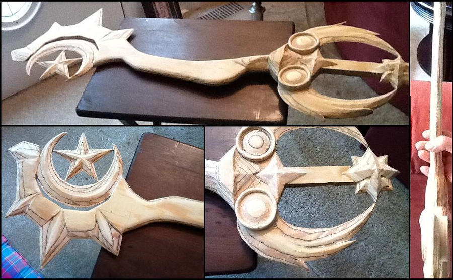 star seeker keyblade wood unpainted by finaformsora on DeviantArt