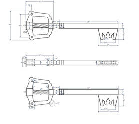 Kingdom key blueprints