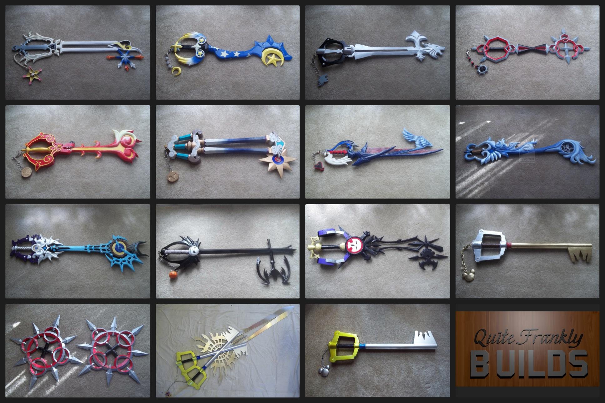 Kingdom Hearts props mash-up