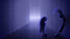 Screenshot Scene 1: 'We will NEVER belong.'