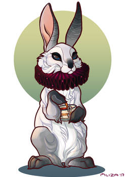 Commission: a Tea Rabbit