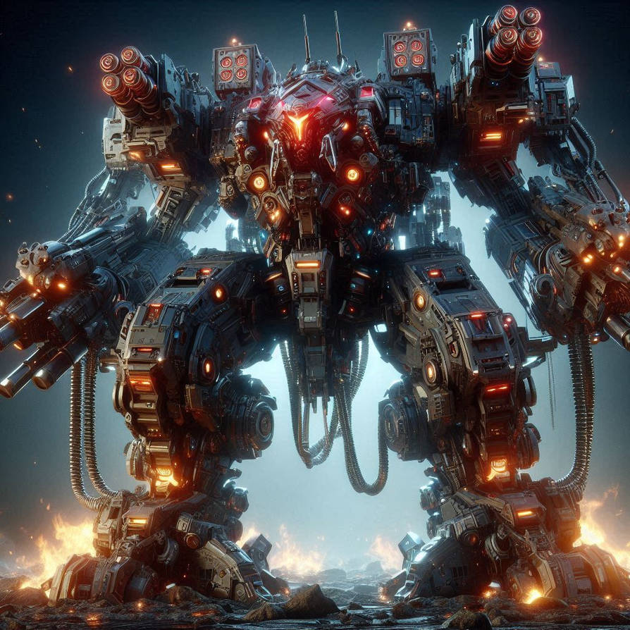 Large Fast Mech Picture Heavy battle mech by Robot-Koshka on DeviantArt