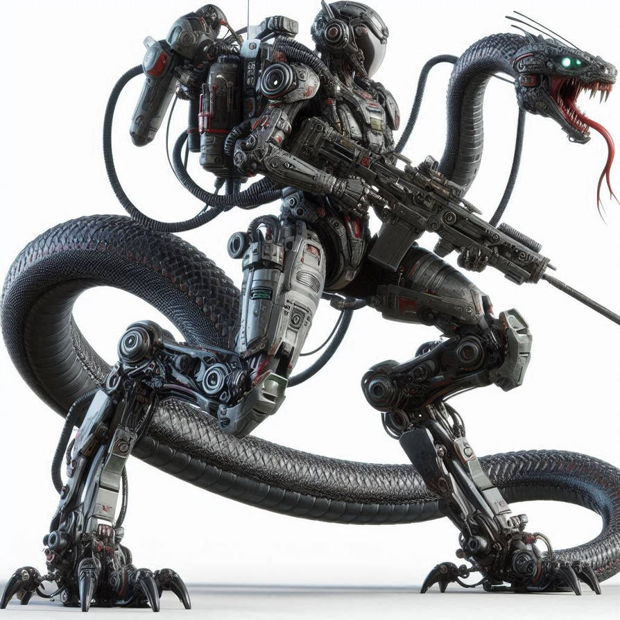 Scout Python Snake Scout of the Forest Snakes unit by Robot-Koshka on DeviantArt