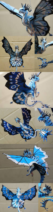 3 Blue Fairy Dragons