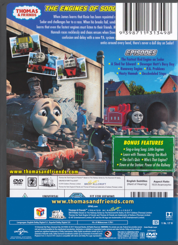 Kids Cartoon DVD Thomas Friends Journey Beyond Sodor The Movie | Kids Cartoon DVD Thomas Friends Journey Beyond Sodor The Movie |