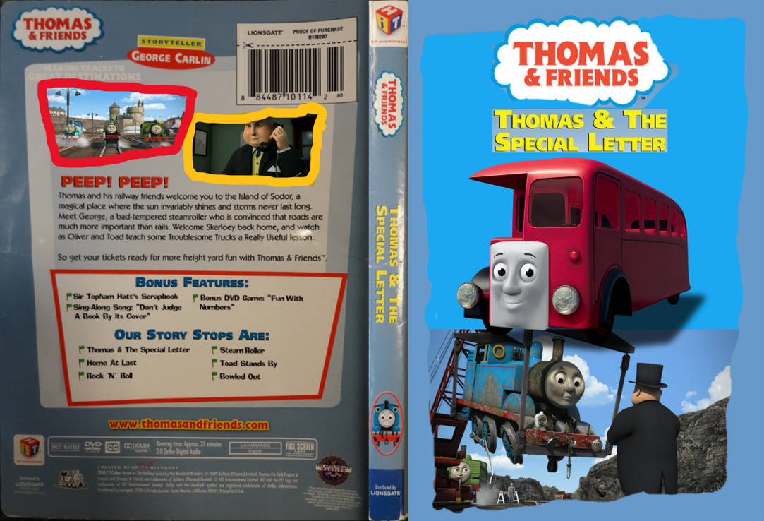 Thomas and the Special Letter CGI DVD cover by MaksKochanowicz123 on ...