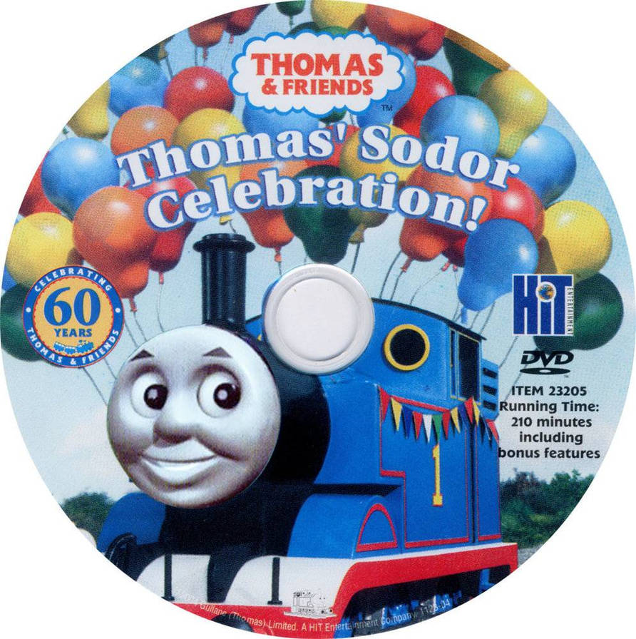 Thomas' Sodor Celebration Disc (with TATMR Face) by MaksKochanowicz123 ...