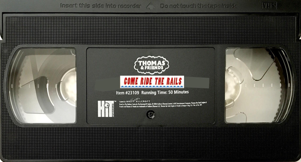 Thomas Come Ride The Rails Vector Deviantart Come Ride the Rails VHS tape by MaksKochanowicz123 on DeviantArt