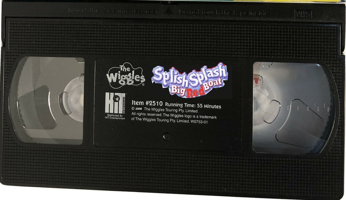 The Wiggles: Splish Splash Big Red Boat VHS tape by MaksKochanowicz123 ...