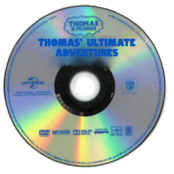 Thomas' Ultimate Adventures DVD disc by MaksKochanowicz123 on DeviantArt