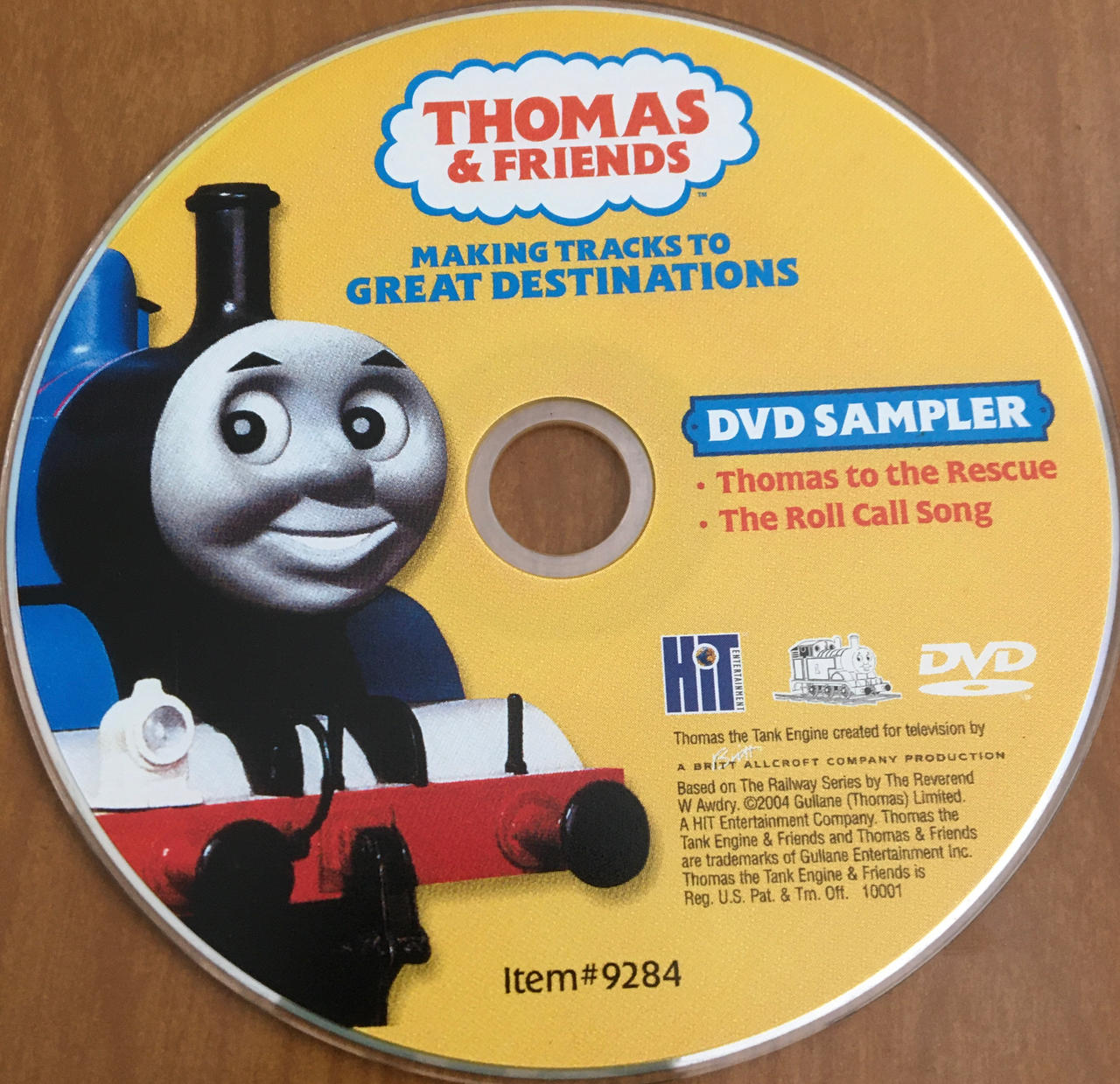 Thomas and Friends DVD Sampler (2004) by MaksKochanowicz123 on