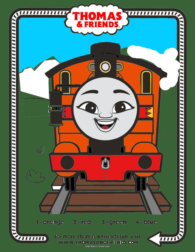 All Engines Go Coloring Pages