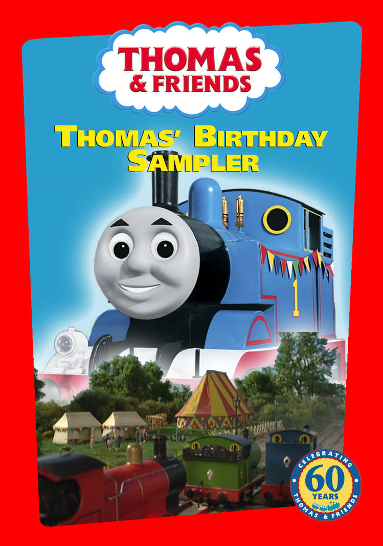 Thomas' Birthday Sampler DVD cover by MaksKochanowicz123 on DeviantArt