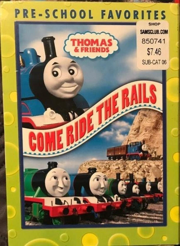 Thomas Come Ride The Rails Vector Deviantart Come Ride the Rails Pre-School Favorites DVD by MaksKochanowicz123 on ...