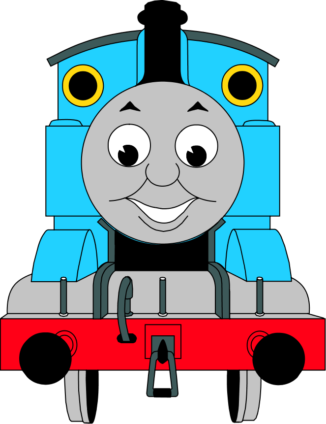 Thomas Model Vector Thomas (Know Your Engines) Front View Vector by MaksKochanowicz123 on ...
