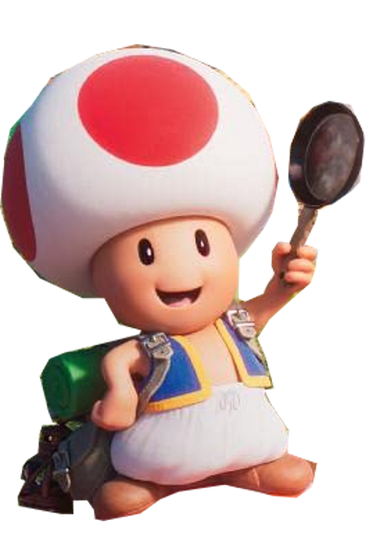Toad (Super Mario Bros Movie Vector) by MaksKochanowicz123 on DeviantArt