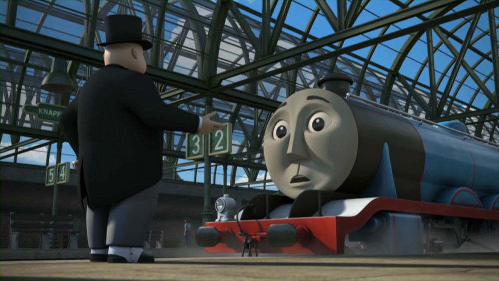 TAB - Sir Topham Hatt Scolds Gordon by MaksKochanowicz123 on DeviantArt