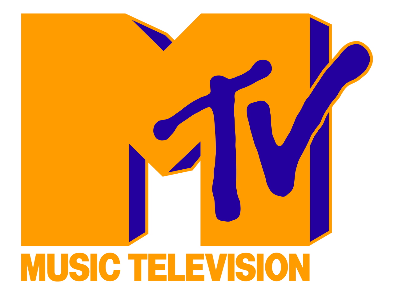 MTV Logo (1990 MTV Video Music Awards Variant) by Gabediva04 on DeviantArt