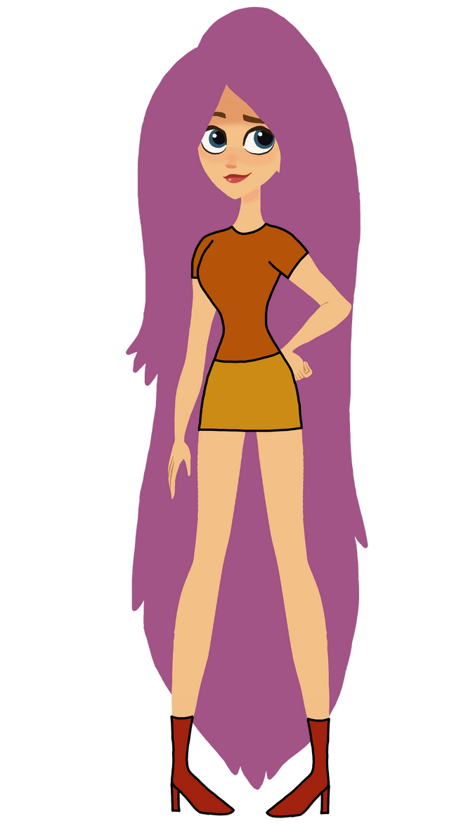 Violet Human Humanized Violet (With Very Long Hair) by Gabediva04 on DeviantArt