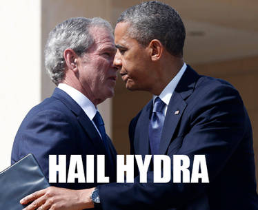 Bush Obama Hail Hydra