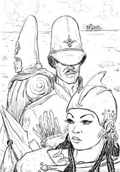 Wari-Her Mage-or and Arzack inks