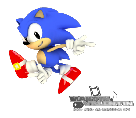 Sonic Adventure - Classic Sonic - Download Free 3D model by  Classic_Sonic_Lover (@Classic_Sonic_Lover) [233b271]