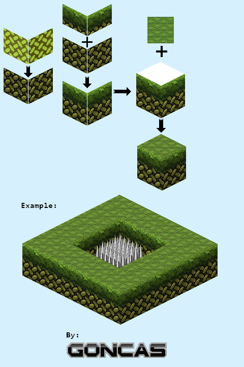 Isometric Mushroom Hill