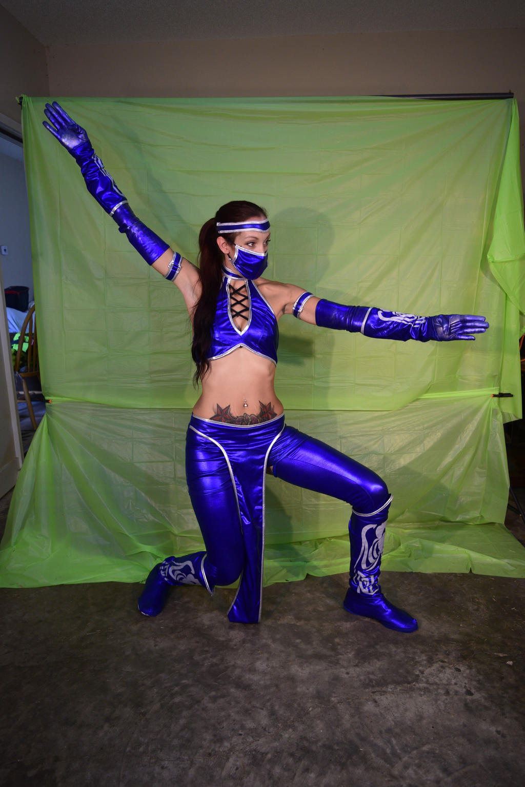 Kitana With GreenScreen by CooperTeam on DeviantArt