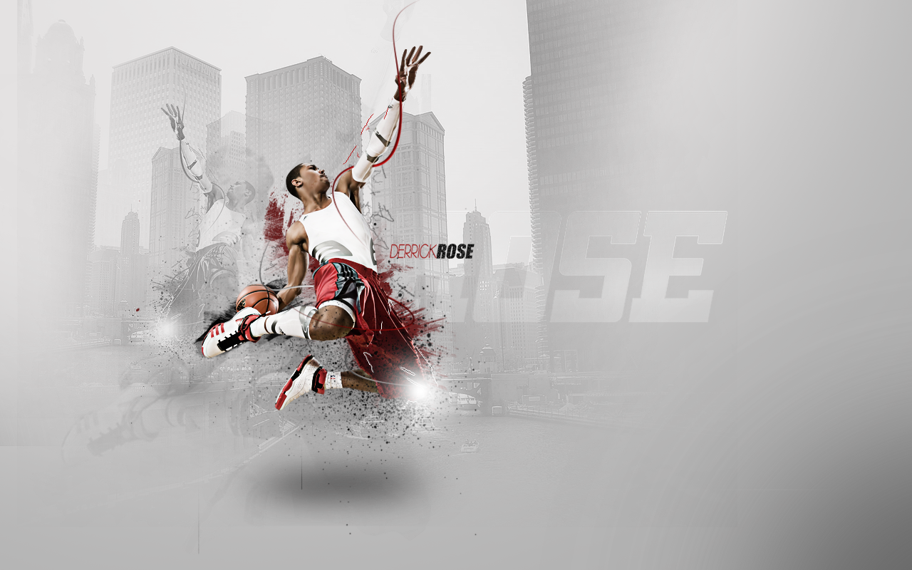 Derrick Rose Wall